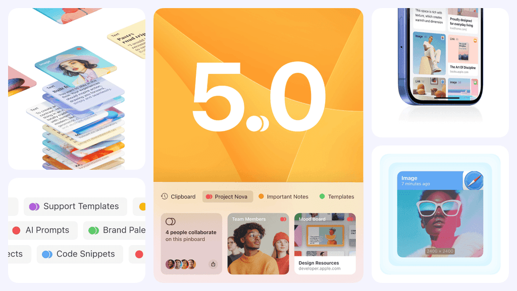 Shared Pinboards and Collaboration