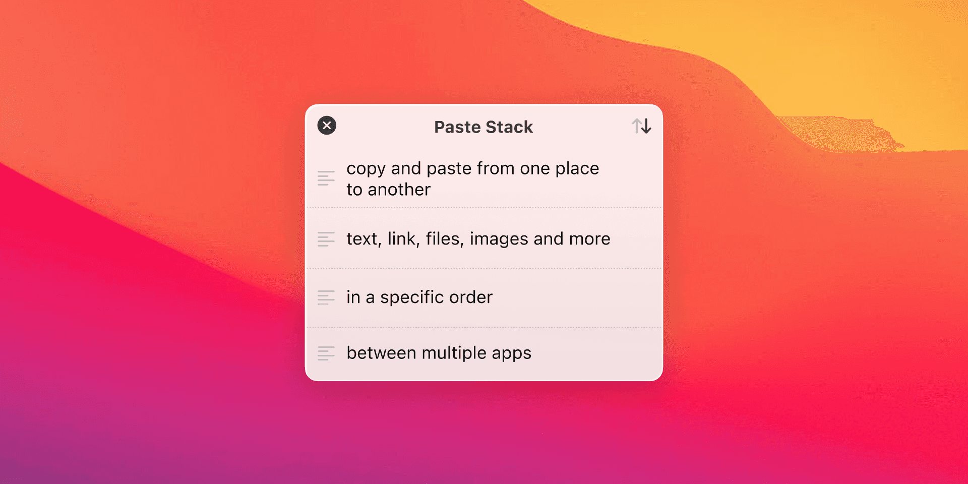 Copy, copy, copy → paste, paste, paste