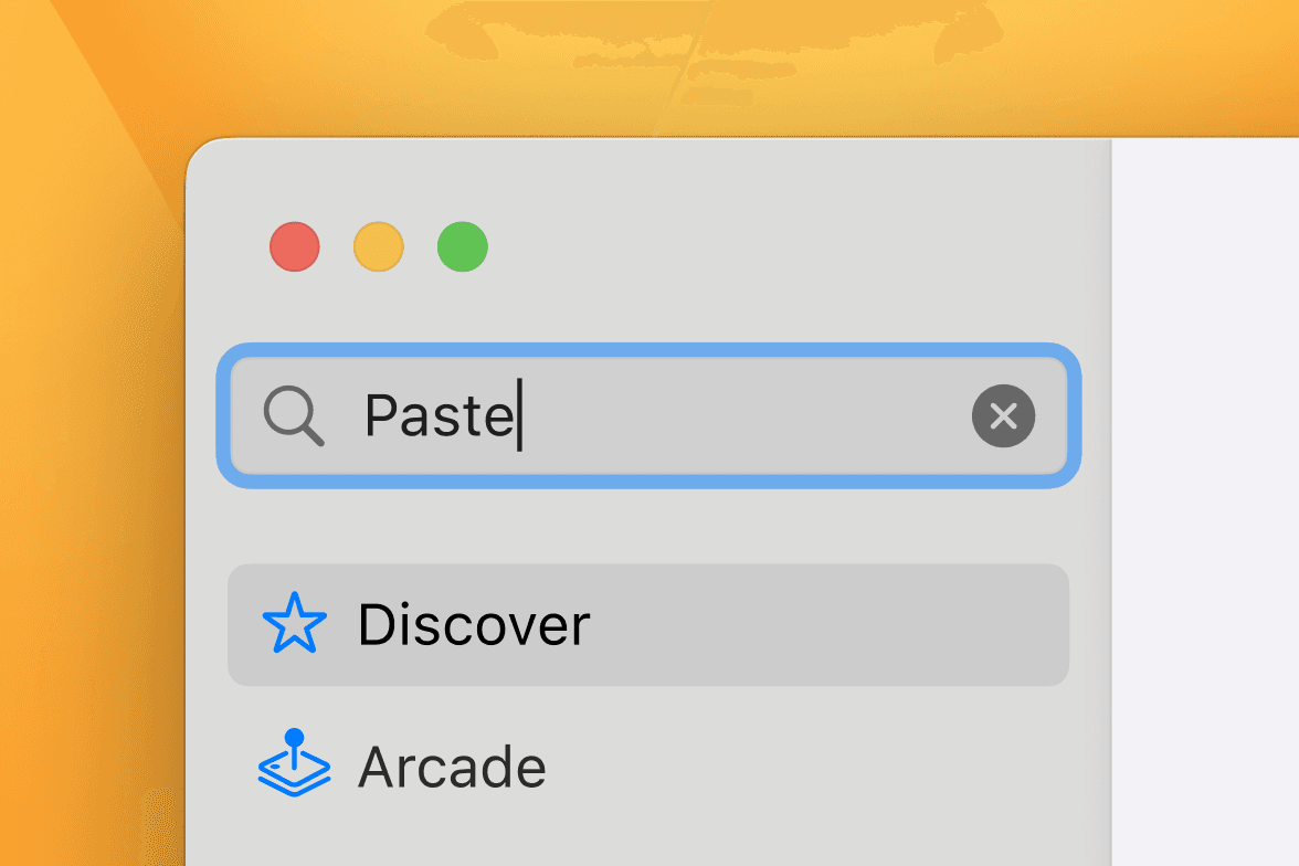 Searching for Paste in the Mac App Store